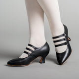 Bellatrix Edwardian Shoes (Black)