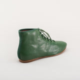 Emma Regency Leather Boots (Green)