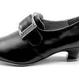 Kensington 18th Century Leather Shoes (Black)