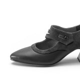 Mae Edwardian Shoes (Red)